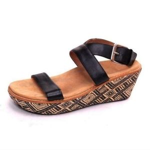 vionic sandals platform tweed weaved 10